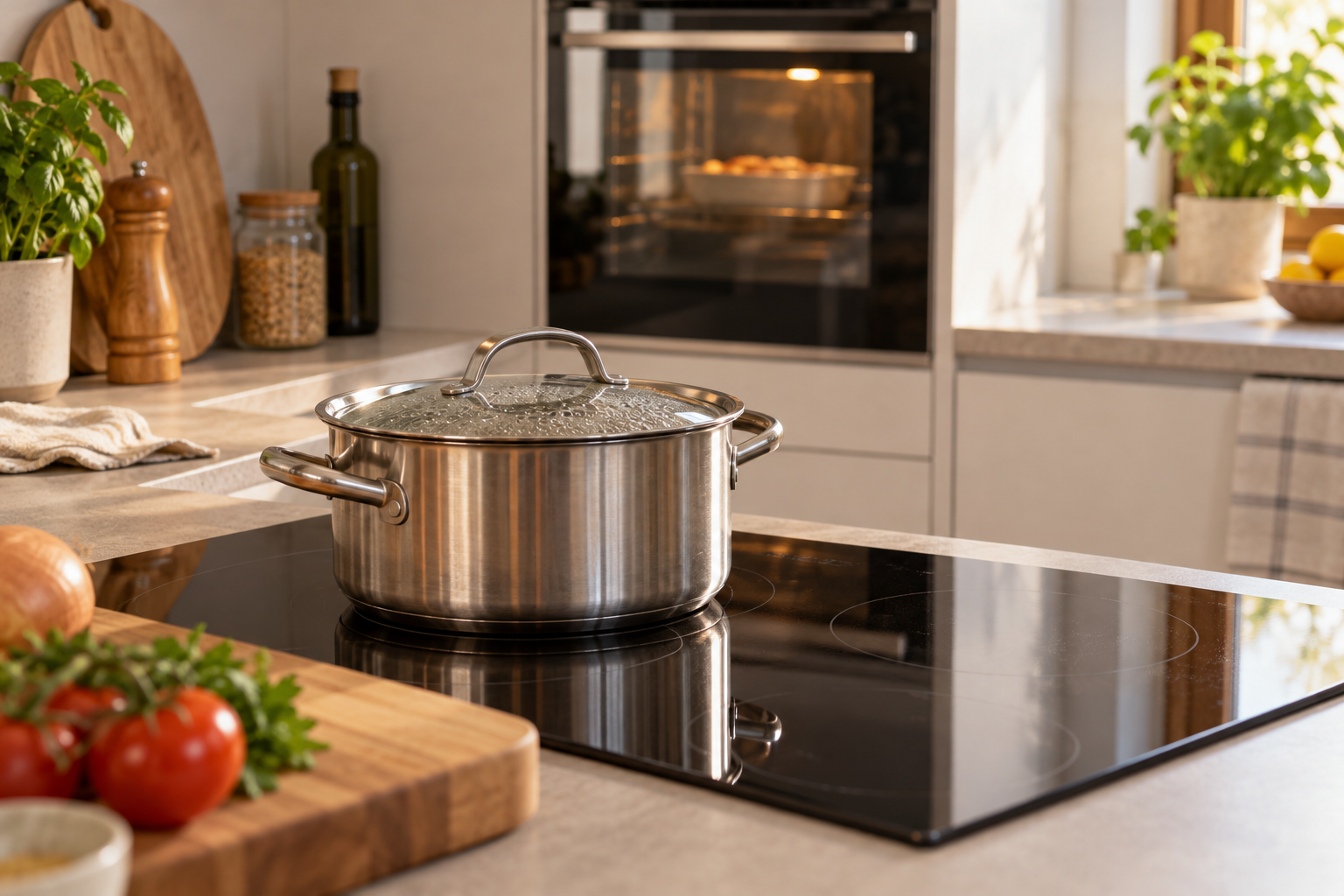 Cómo ahorrar energía al cocinar: horno, placa y pequeños hábitos en la cocina