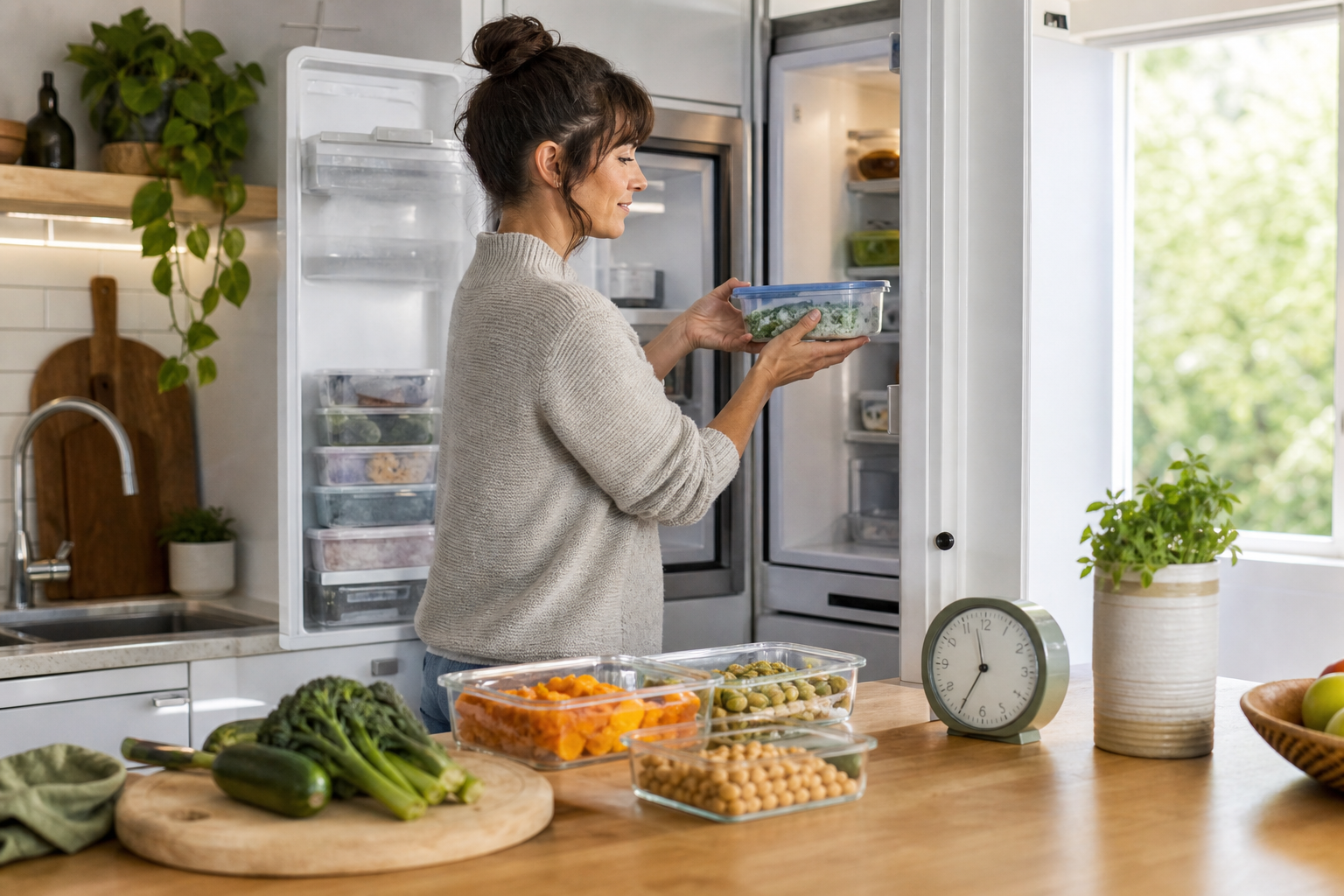 Cómo descongelar alimentos de forma segura y sin gastar energía