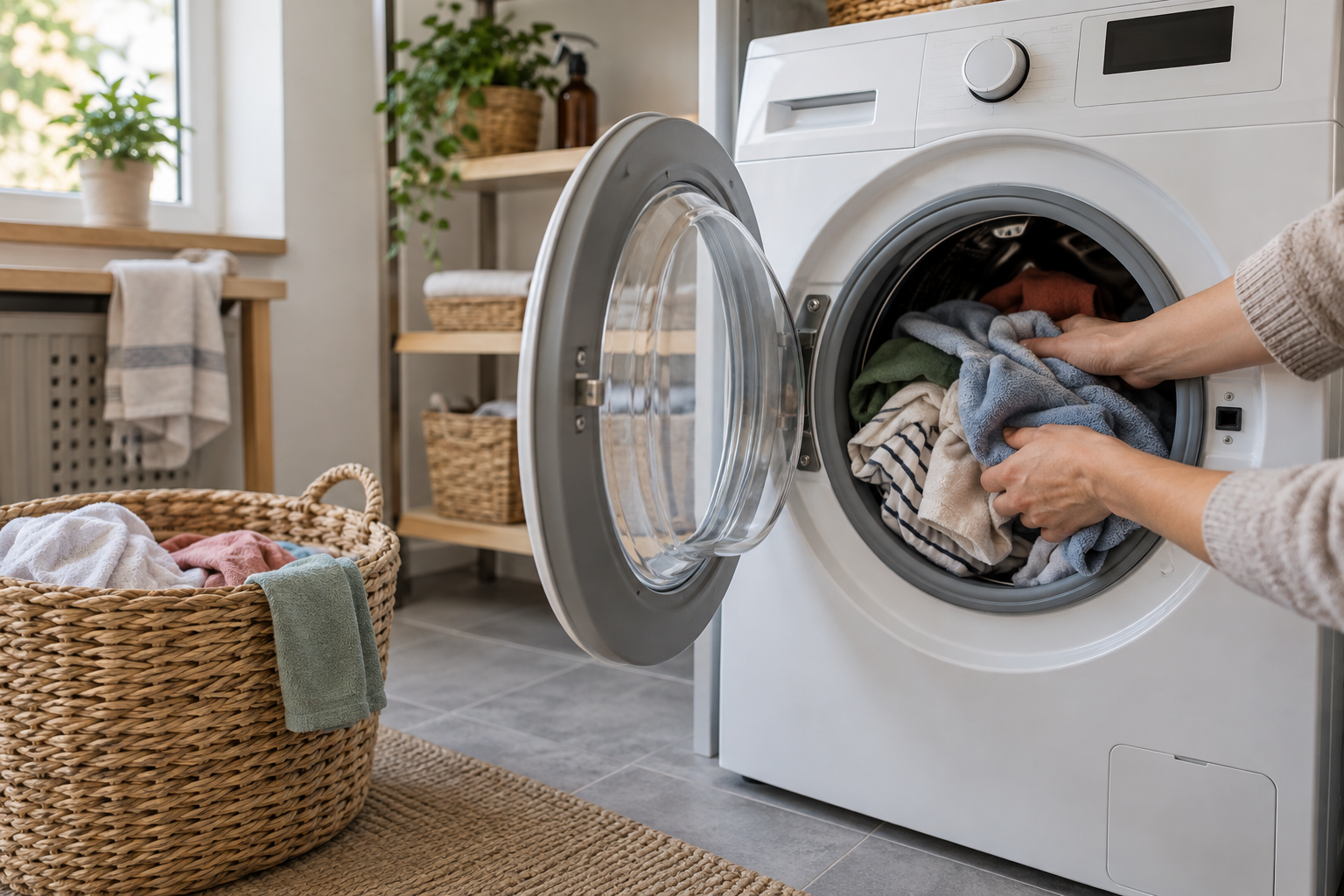 Cómo usar la lavadora para consumir menos agua y energía sin estropear la ropa